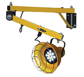 led dock light lights loading lighting inch fostoria grainger equipment arm length 12w 120v yellow