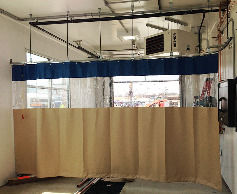 9 PVC Strip Plastic Curtain Door Insulation for warehouses,factories 78.7"*5.9" 